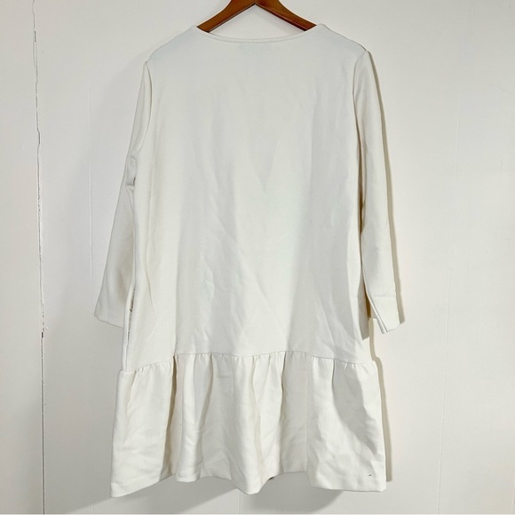 Hatch Heidi Ruffle Dress in Ivory sz 1 Maternity - Picture 3 of 4